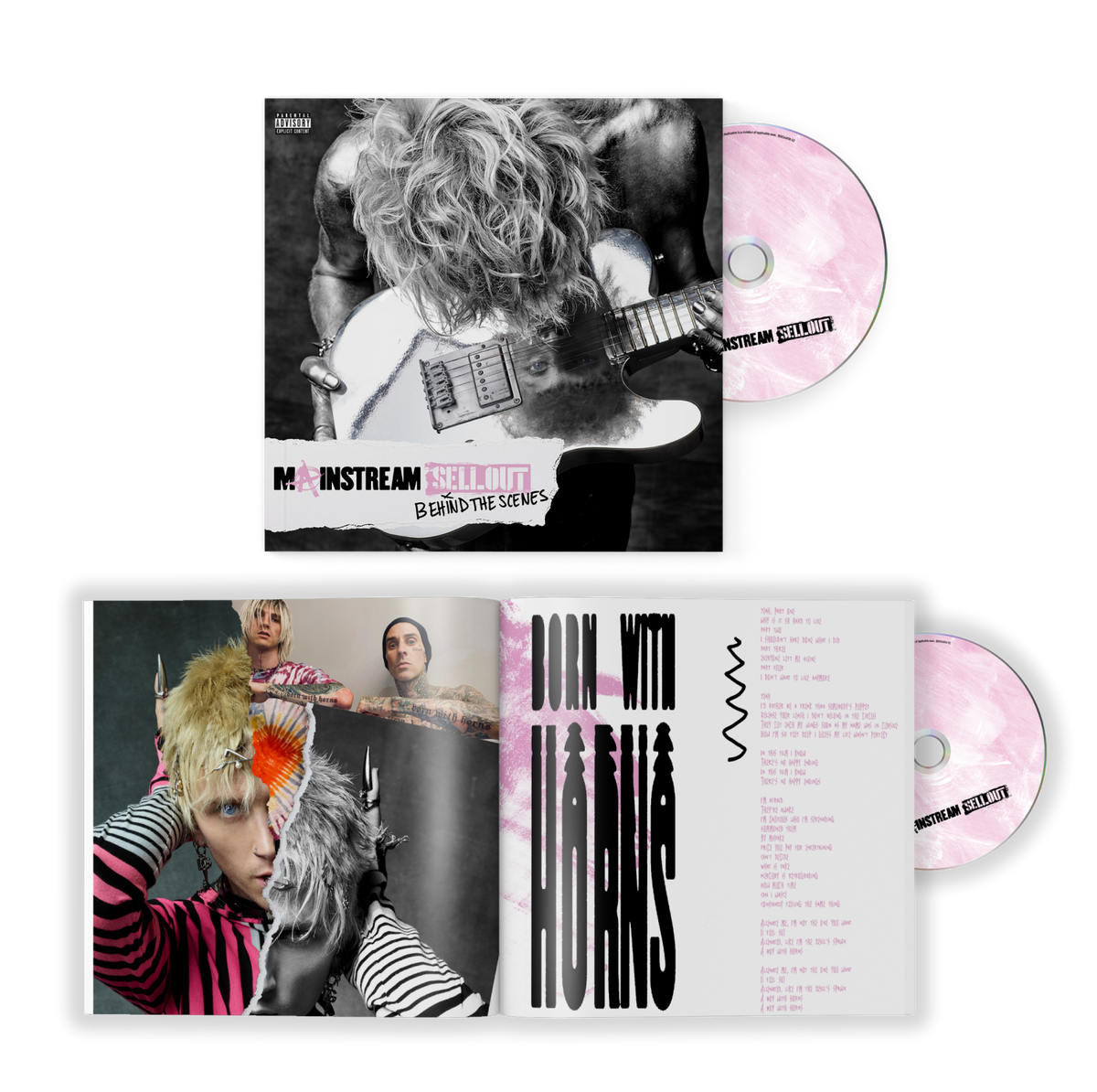 Machine Gun Kelly Mainstream Sellout CD Behind The Scenes ZINE – A