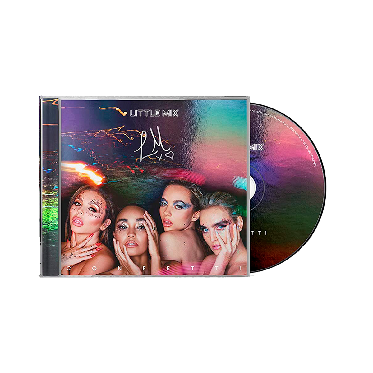 Little Mix Confetti CD Autografiado U.K. MX