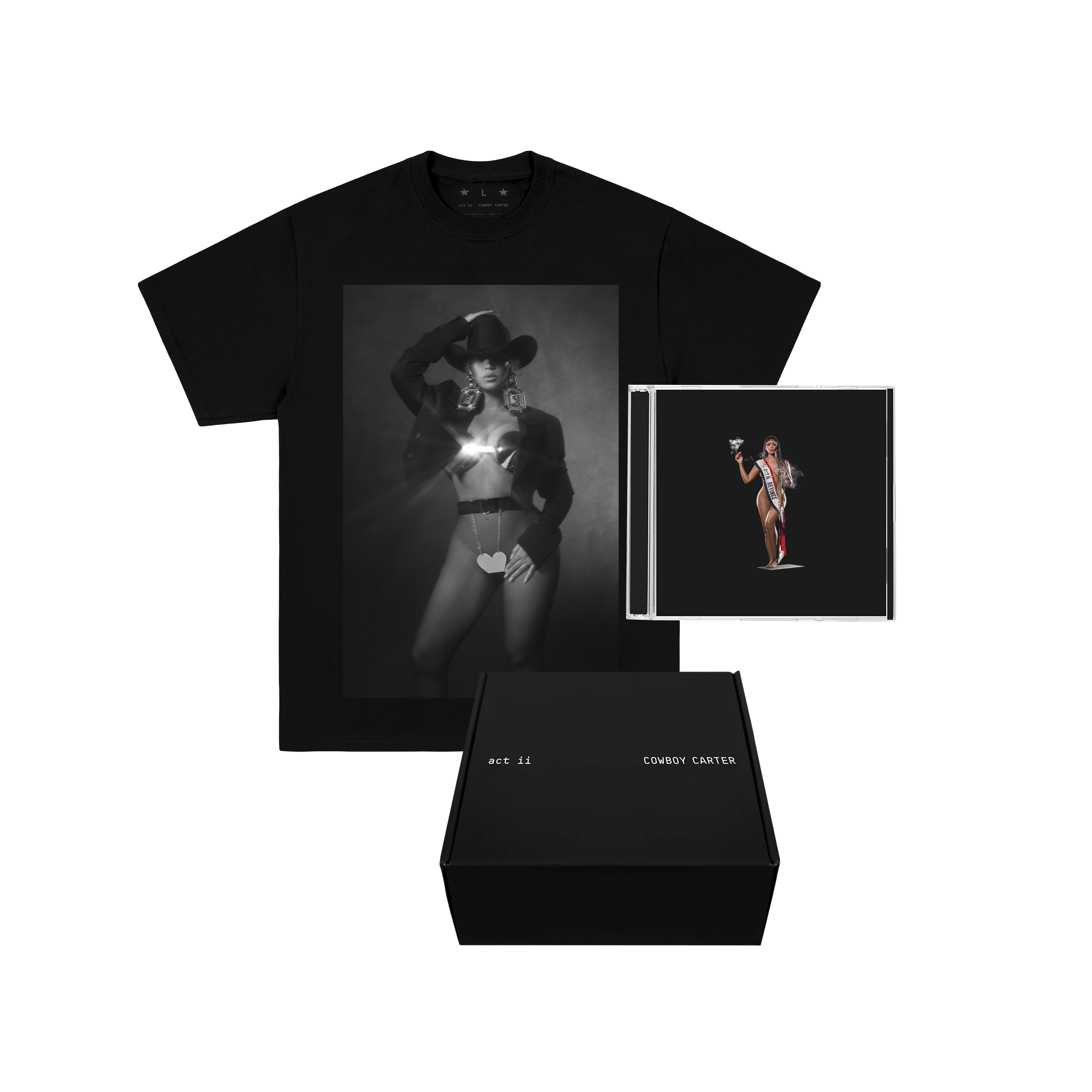 Beyoncé ACT II COWBOY CARTER CD Black Box Set