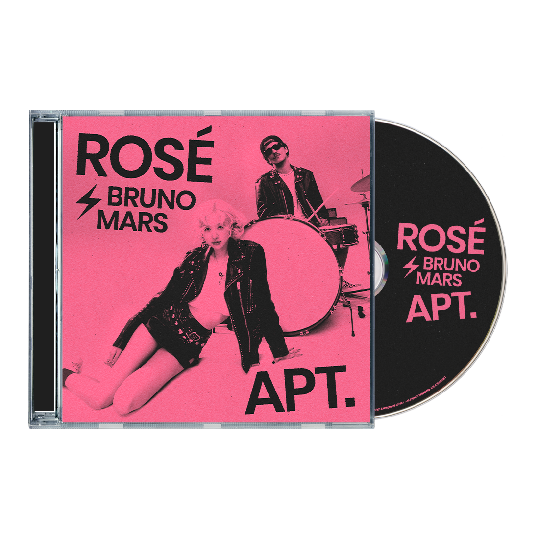 Bruno Mars & Rosé APT. CD Single