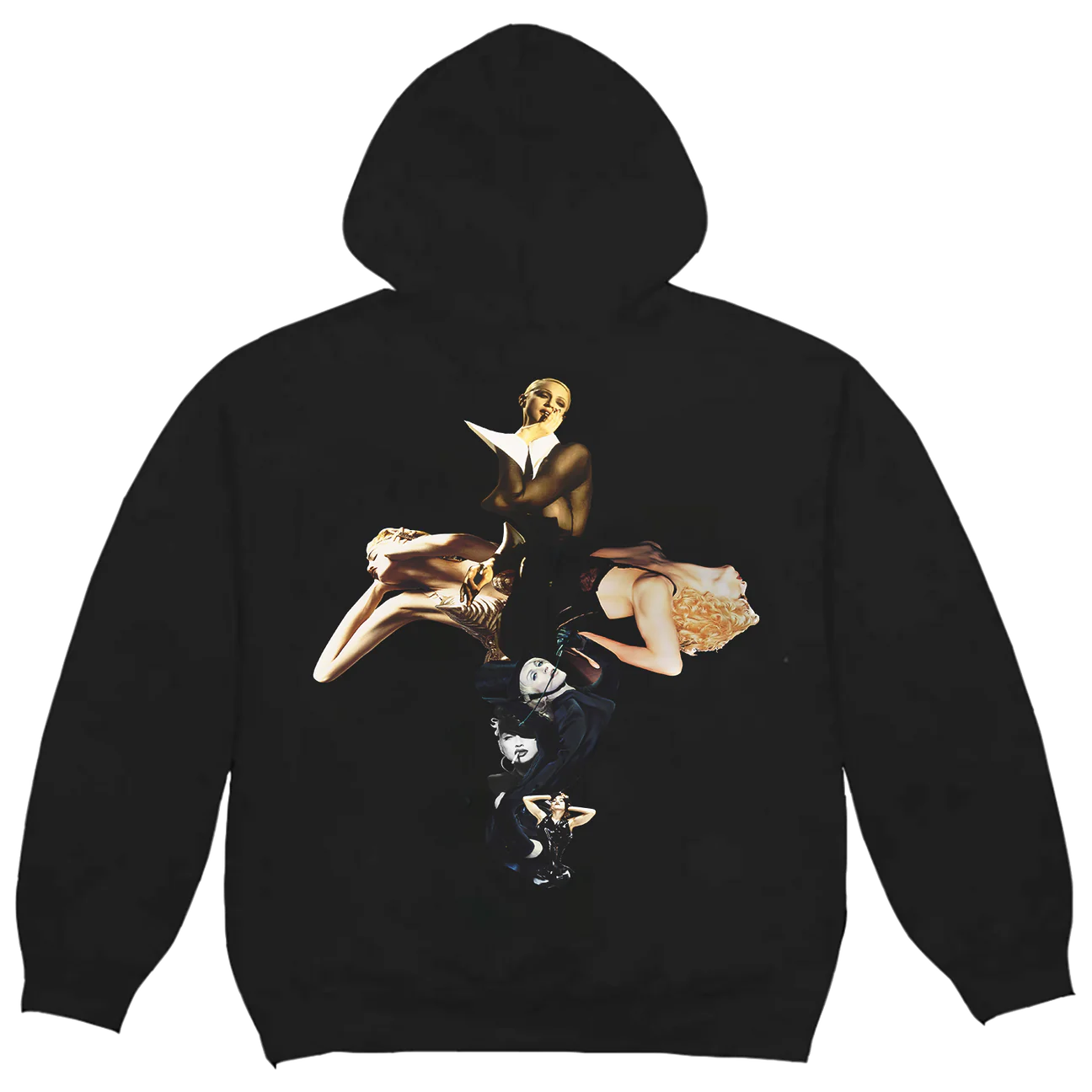 Madonna The Celebration Tour Hoodie Negra