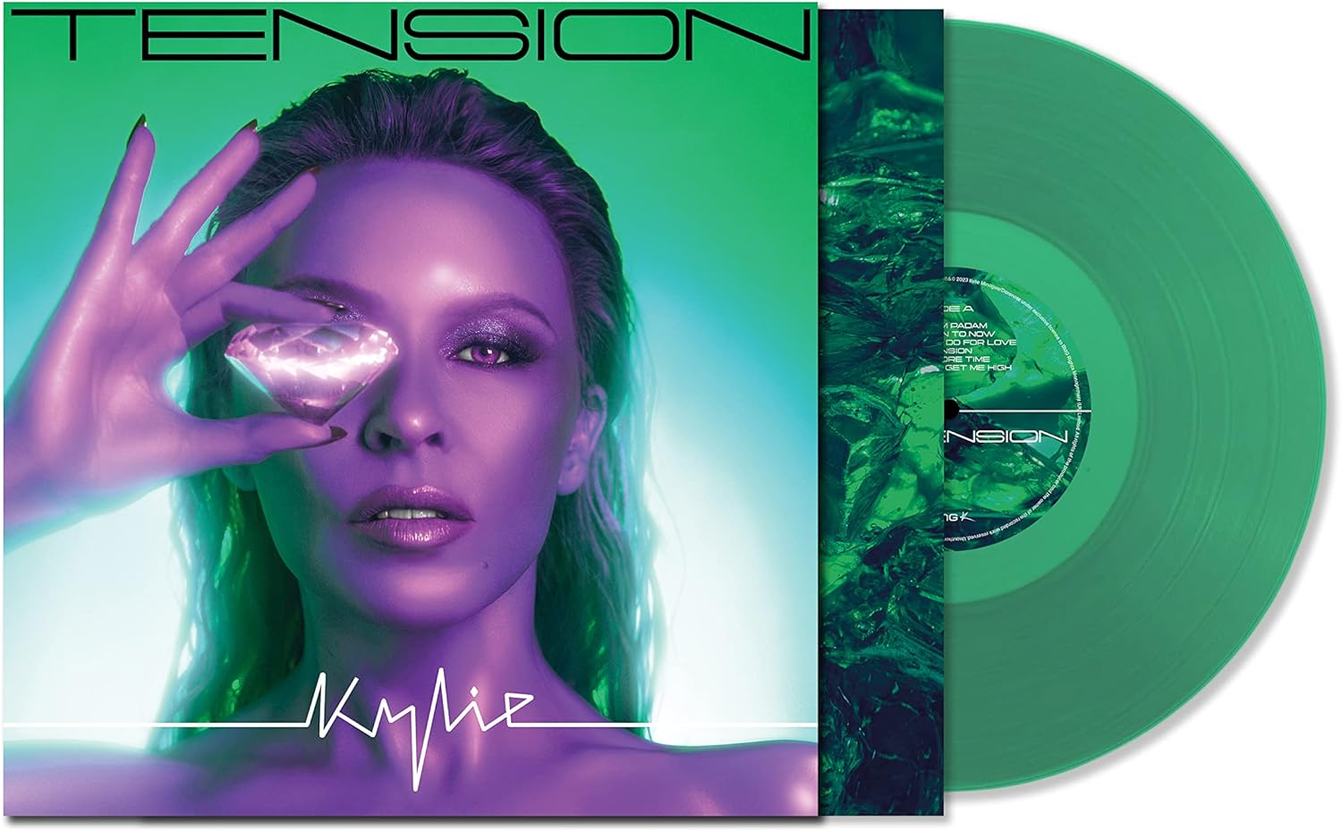 Kylie Minogue Tension Green Vinyl