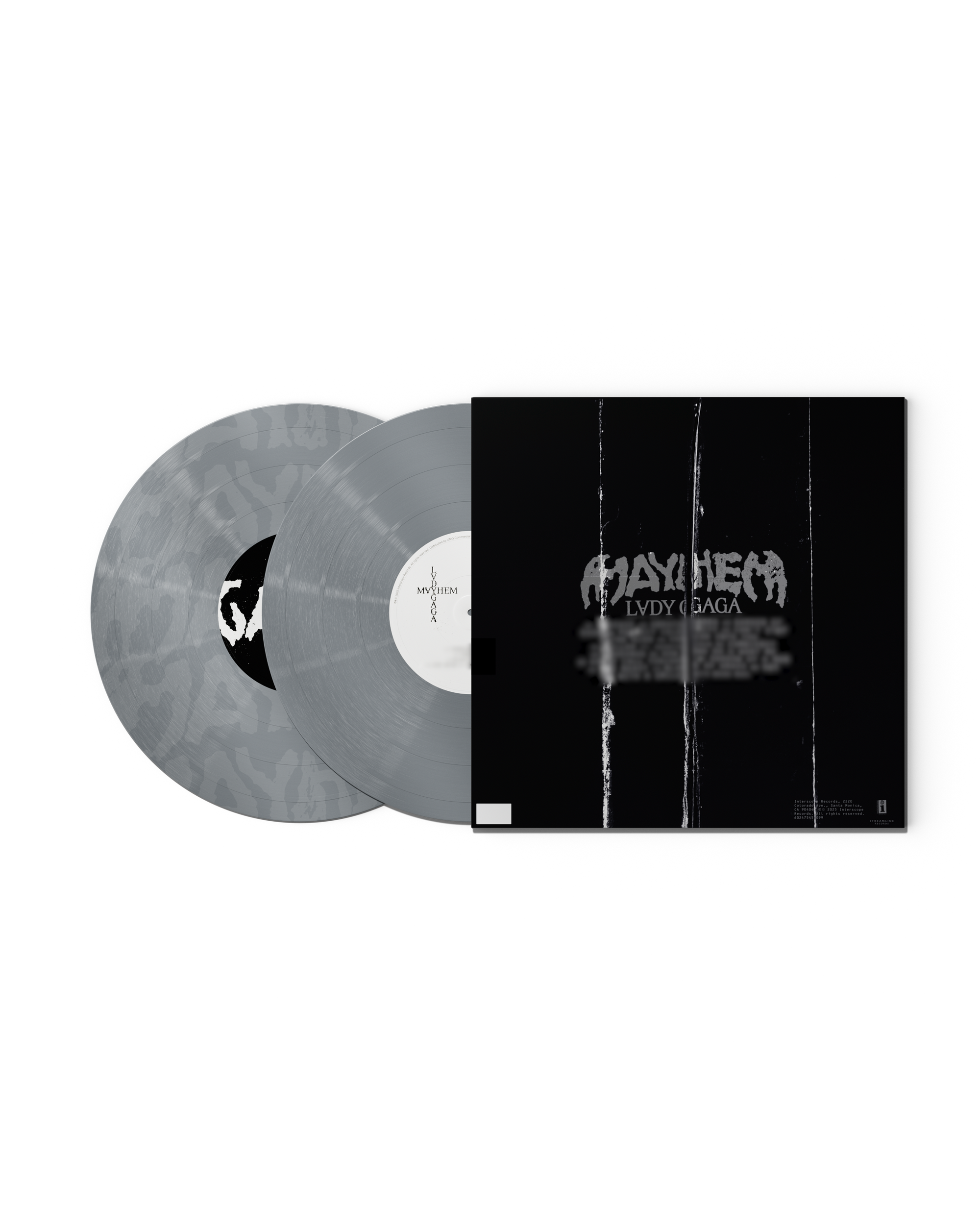 Lady Gaga MAYHEM Opaque Silver Vinyl