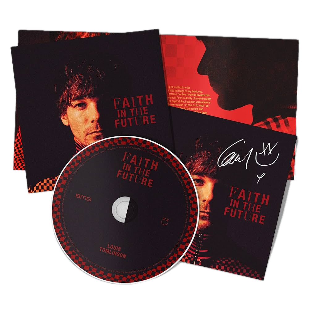 Louis Tomlinson Faith In The Future CD Autografiado