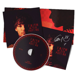 Louis Tomlinson Faith In The Future CD Autografiado