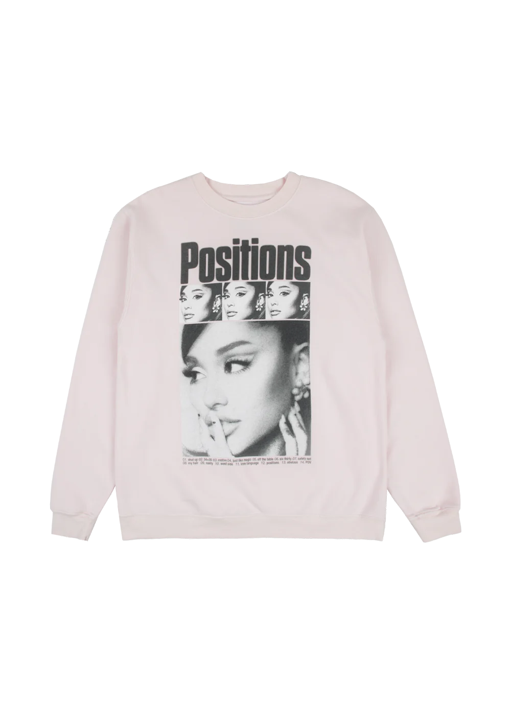 Ariana Grande Positions Sudadera Rosa