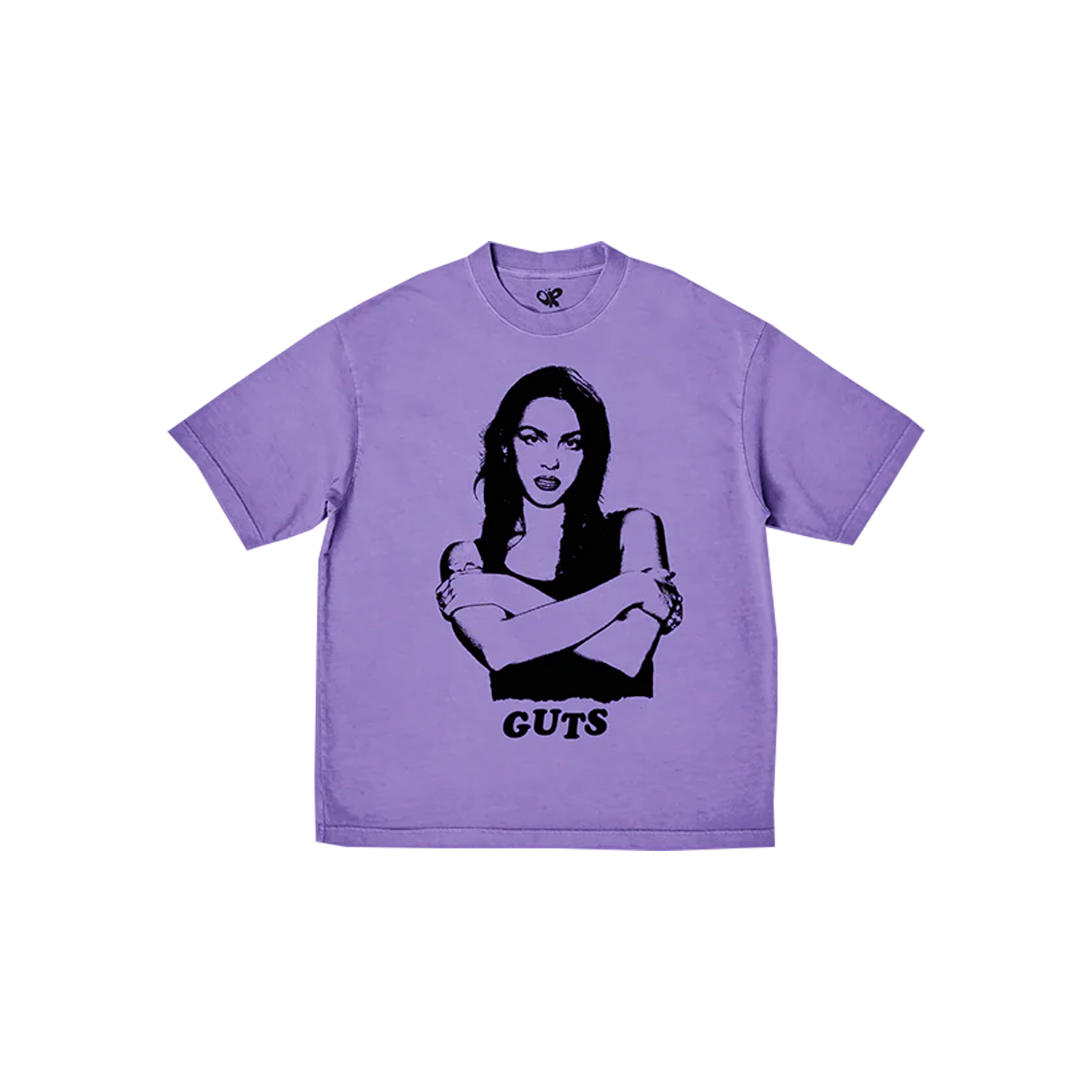 Olivia Rodrigo GUTS Playera Purple