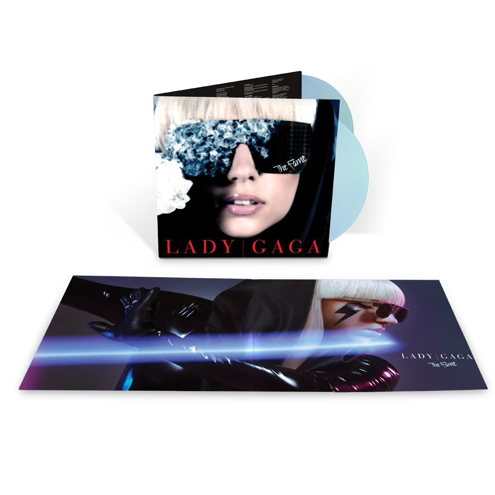 Lady Gaga The Fame Translucent Light Blue Vinyl