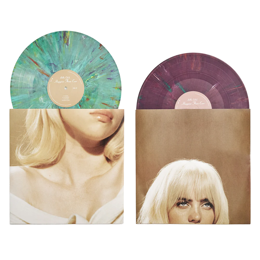 Billie Eilish Happier Than Ever (Exclusive Multicolor Vinyl)