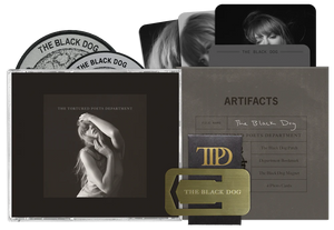 Taylor Swift The Tortured Poets Department Collector's Edition Deluxe CD + Bonus Track "The Black Dog"