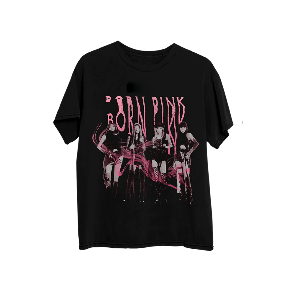 BLACKPINK Born Pink Glitchy Playera