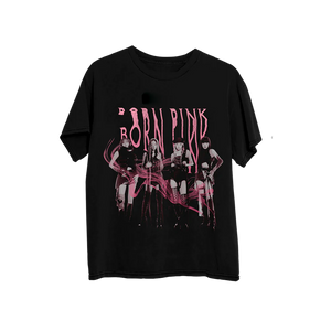 BLACKPINK Born Pink Glitchy Playera