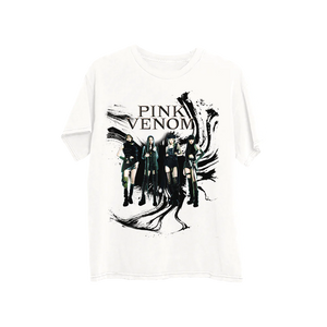 BLACKPINK Pink Venom Playera Blanca