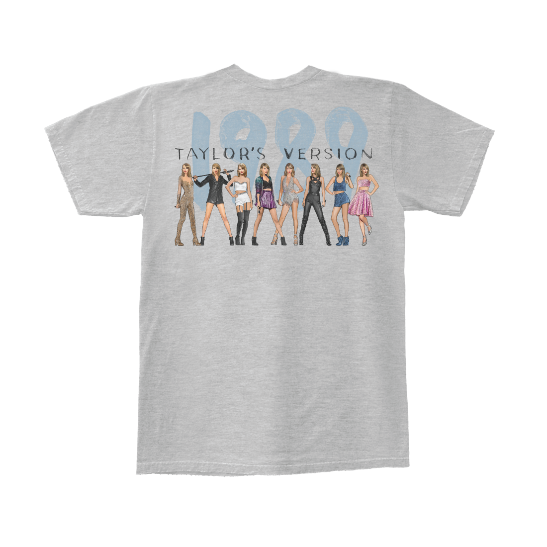 Taylor Swift 1989 (Taylor's Version) Eras Playera Gris