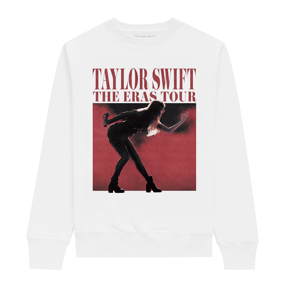 Taylor Swift The Eras Tour Photo White Crewneck