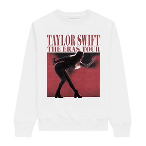 Taylor Swift The Eras Tour Photo White Crewneck