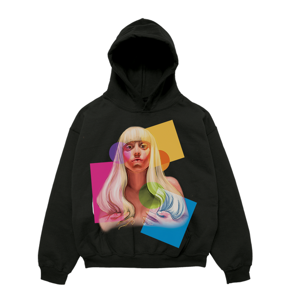 Lady Gaga ARTPOP 10 Aniversario Hoodie Negra