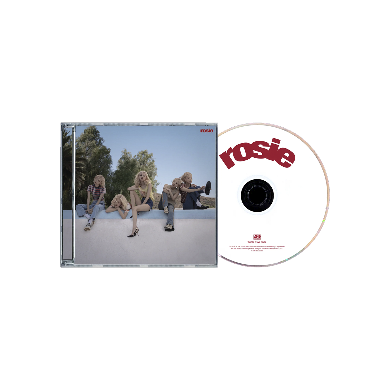 Rosé Rosie CD Band Cover