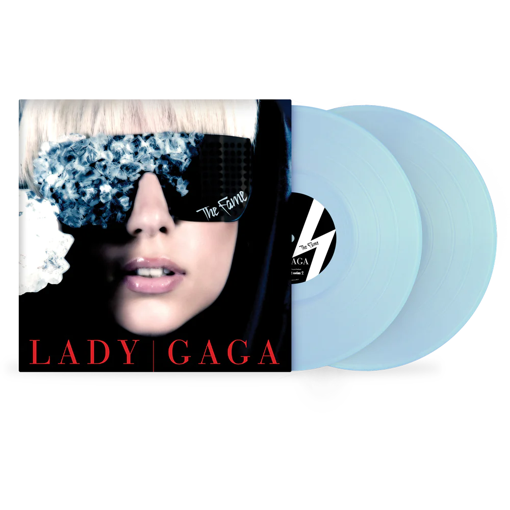 Lady Gaga The Fame Translucent Light Blue Vinyl