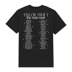 Taylor Swift The Eras Tour Live Photo Stars Playera