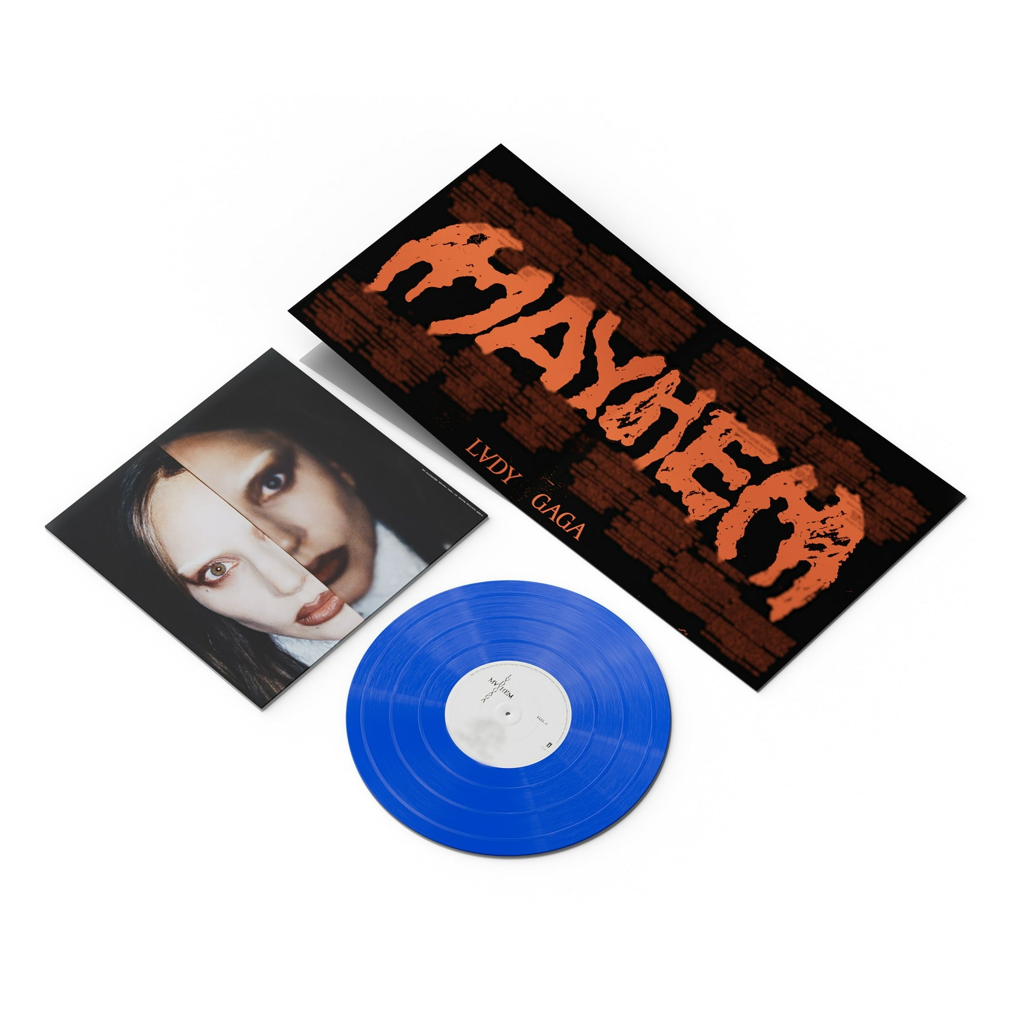 Lady Gaga MAYHEM Exclusive Blue Vinyl