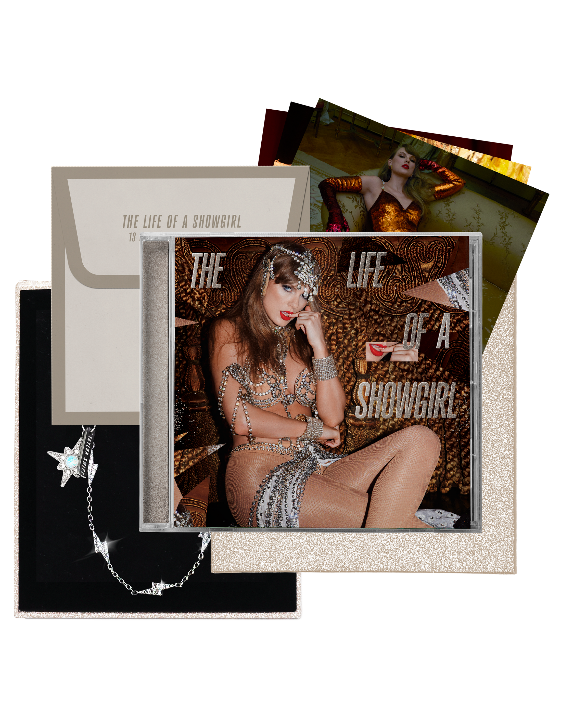 Taylor Swift The Life of a Showgirl IT'S BEAUTIFUL CD Deluxe – A
