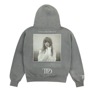 Taylor Swift The Tortured Poets Hoodie Gris