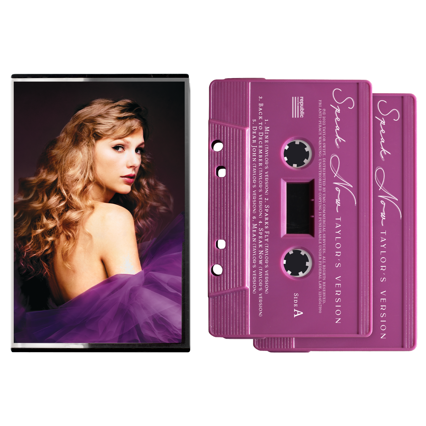 Taylor Swift Speak Now (Taylor's Version) Cassette