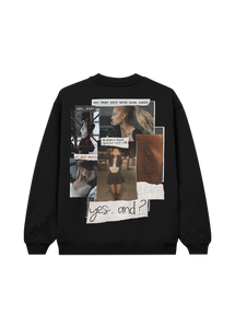 Ariana Grande yes, and? Sudadera Negra