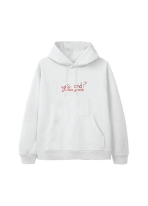 Ariana Grande yes, and? Collage Hoodie