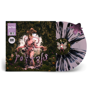 Melanie Martinez Portals Vinyl Limitado Baby Pink & Black Swirl
