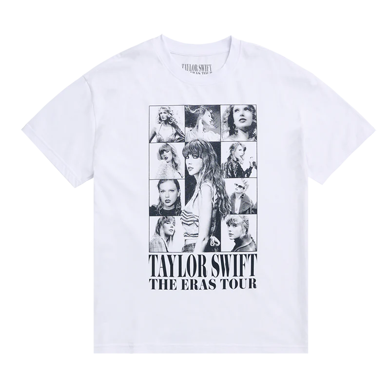 Taylor Swift The Eras Tour Playera Blanca