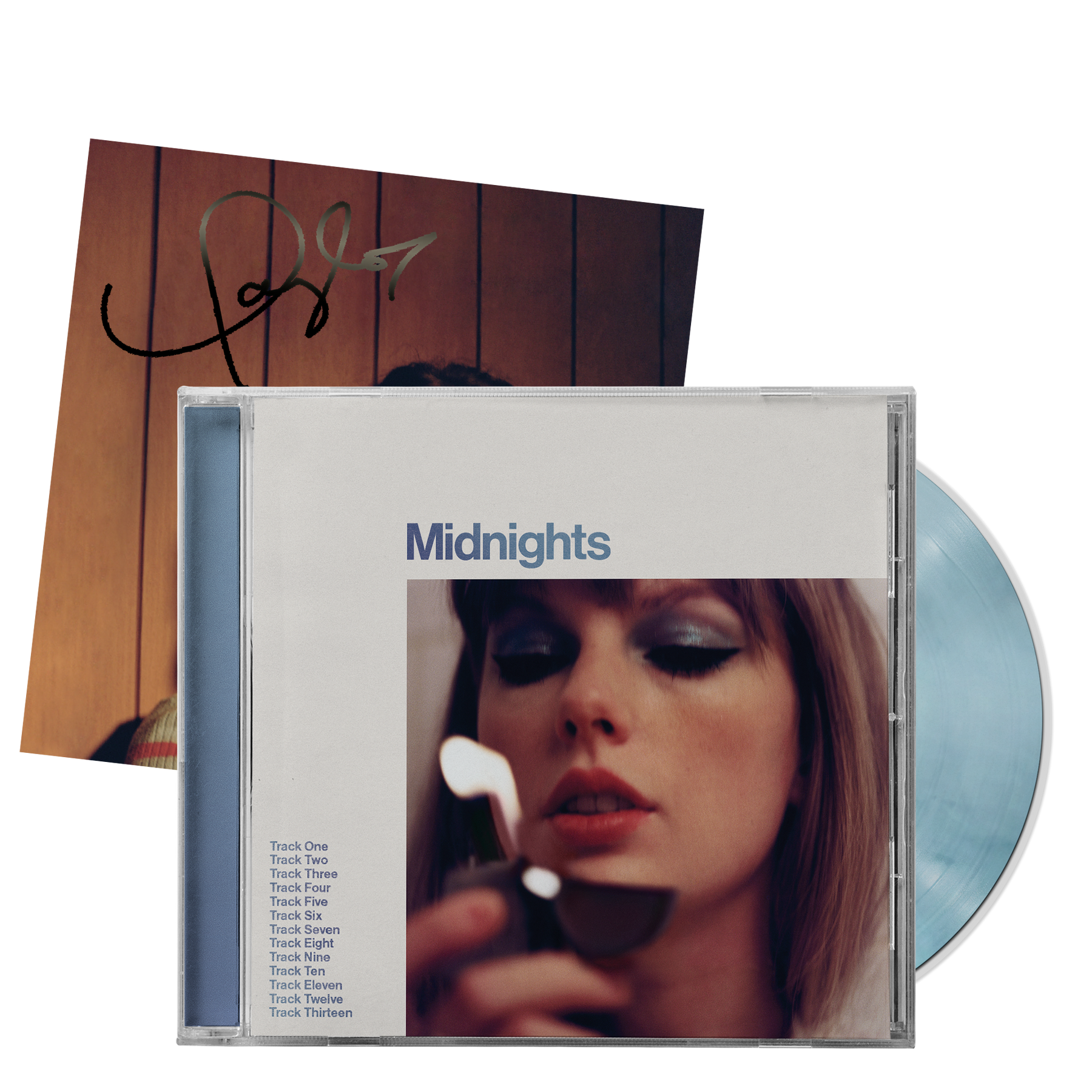 Taylor Swift Midnights CD Autografiado