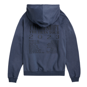 Taylor Swift Eras Tour Blue Hoodie