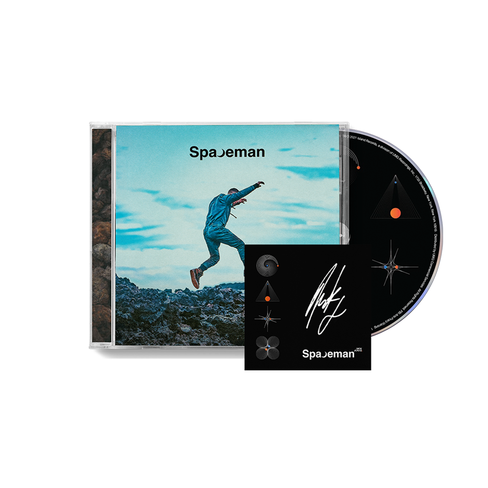 Nick Jonas Spaceman CD Autografiado