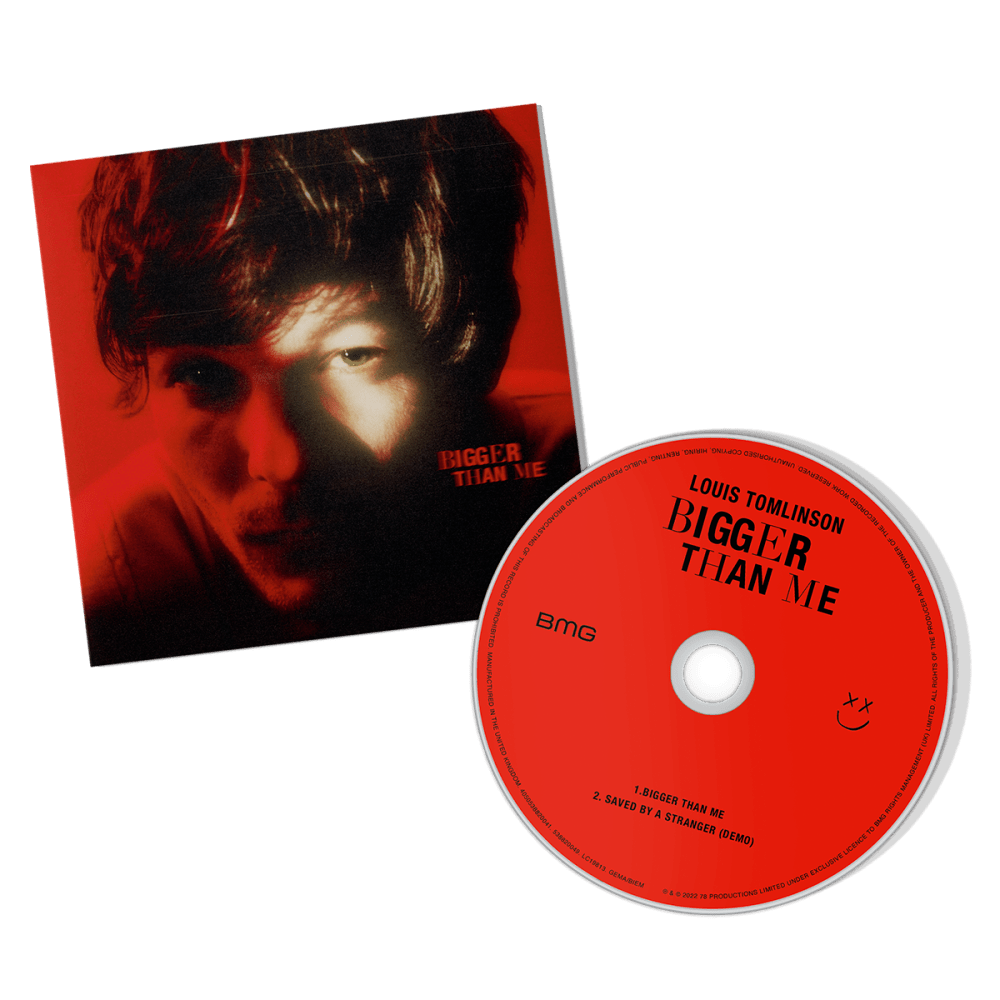 Louis Tomlinson Bigger Than Me CD Single