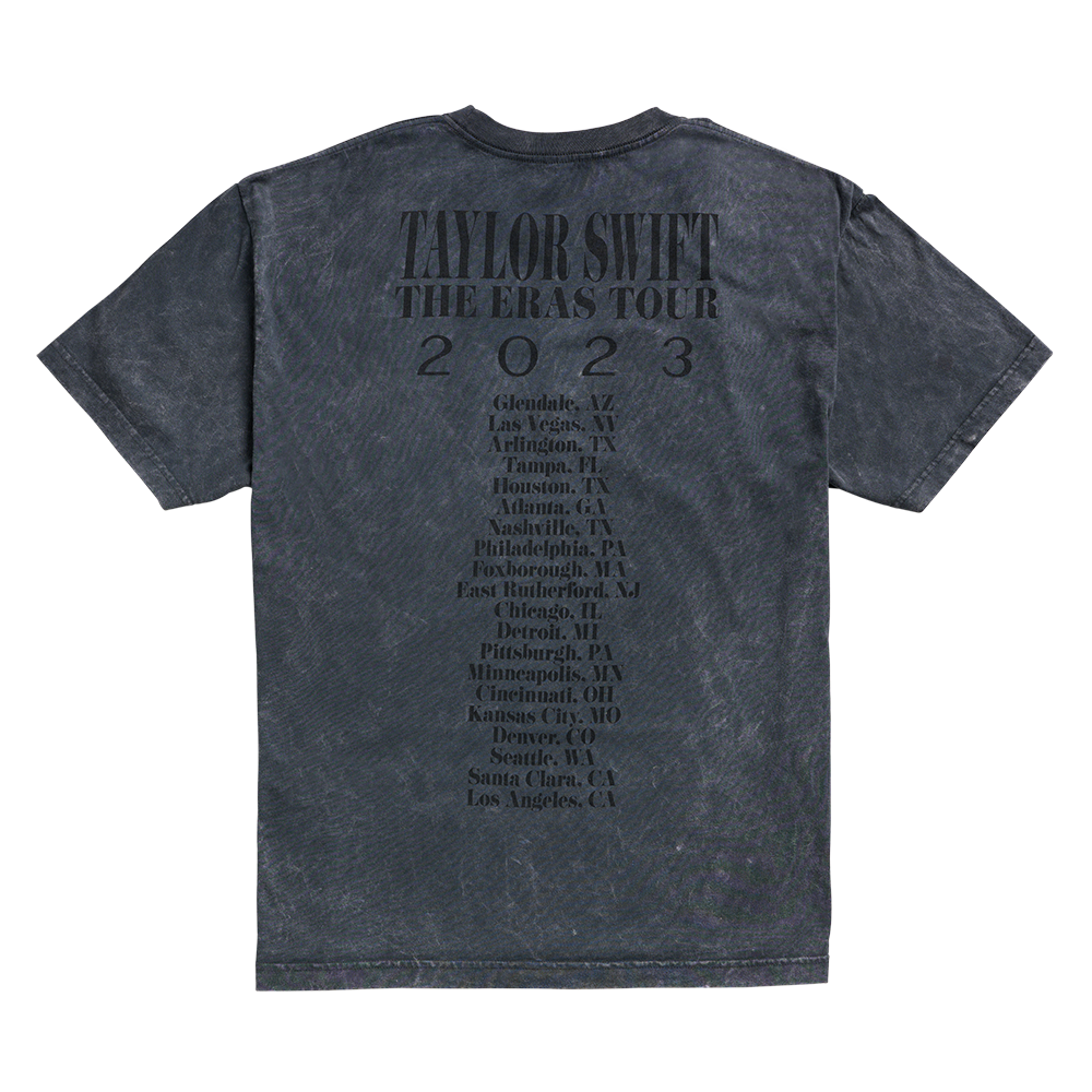 Taylor Swift The Eras Tour Playera Gris