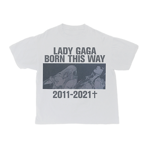 Lady Gaga Born This Way The Tenth Anniversary Playera 2011-2021