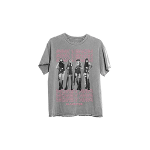 BLACKPINK PINK VENOM Playera Gris