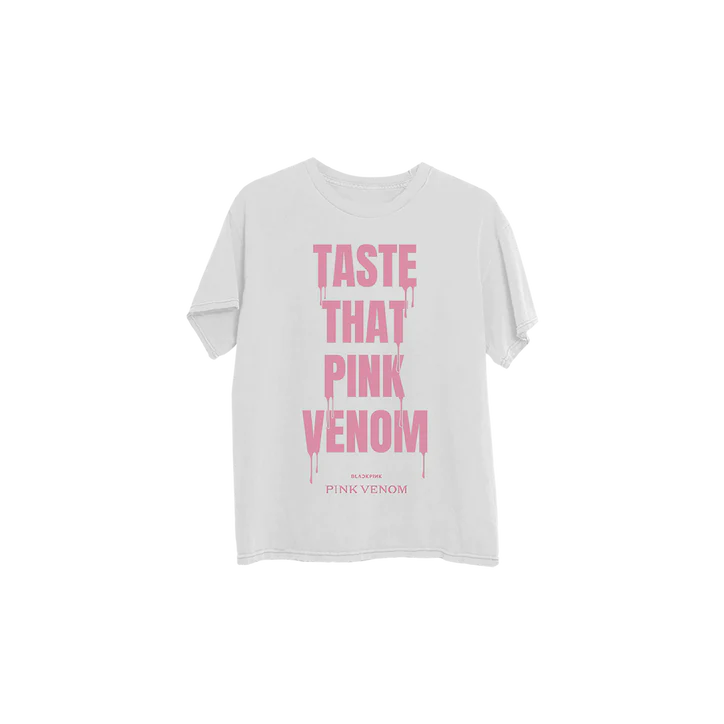 BLACKPINK PINK VENOM Taste That Playera