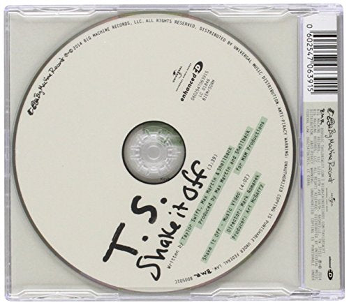 Taylor Swift Shake It Off CD Single