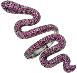 Taylor Swift Reputation Snake Ring Morado