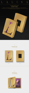 Lisa LALISA Single Album Gold Ver.