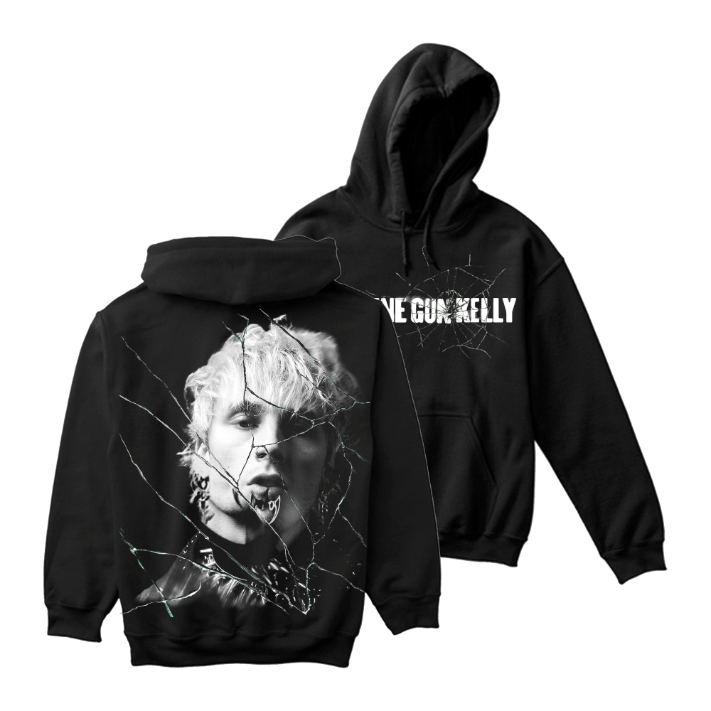 Machine Gun Kelly Cracked Glass Hoodie