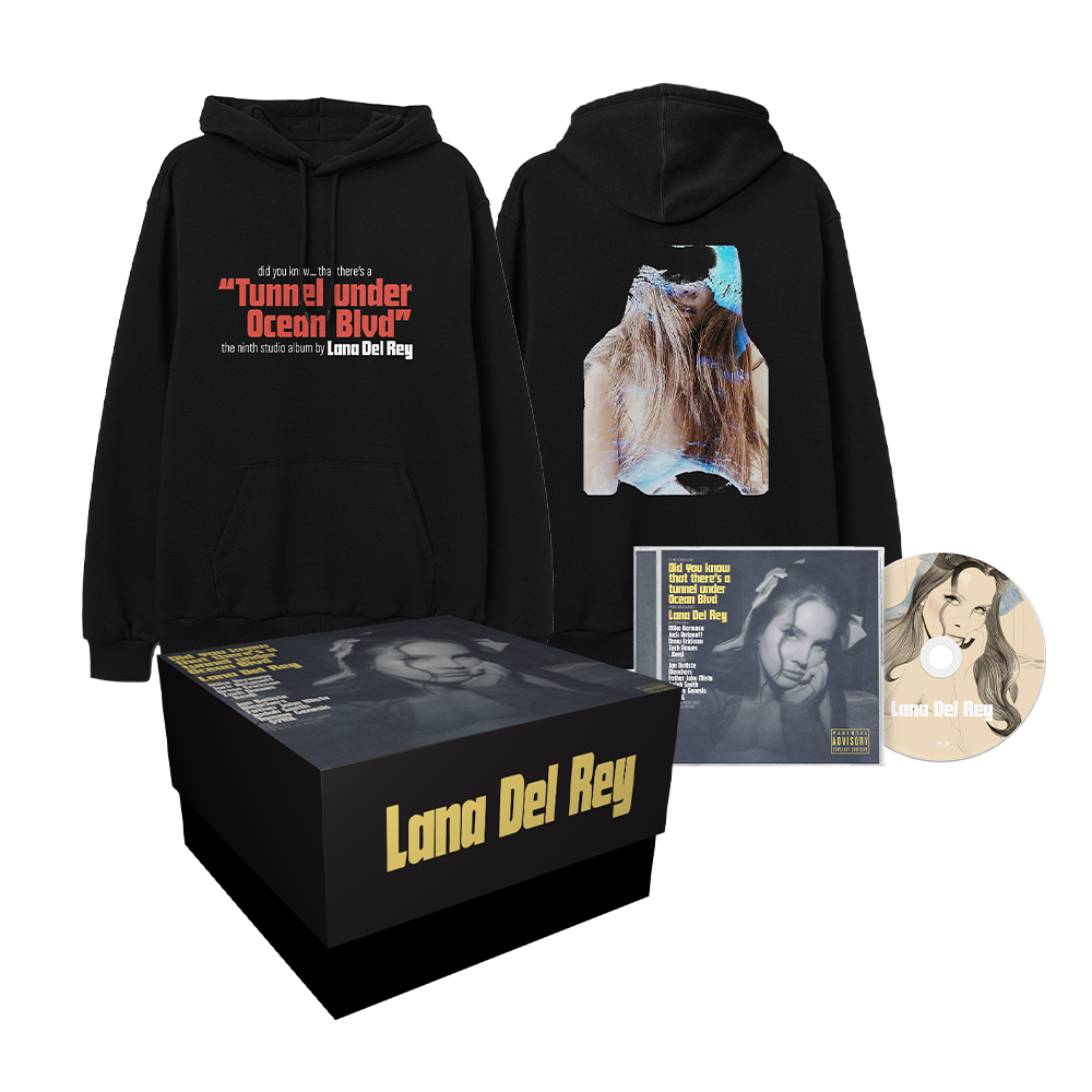 Lana Del Rey Did you know that there's a tunnel under Ocean Blvd Box Set Hoodie 1