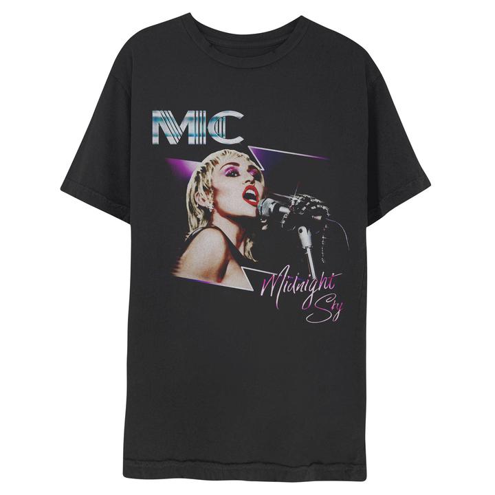 Miley Cyrus Midnight Sky Photo Playera