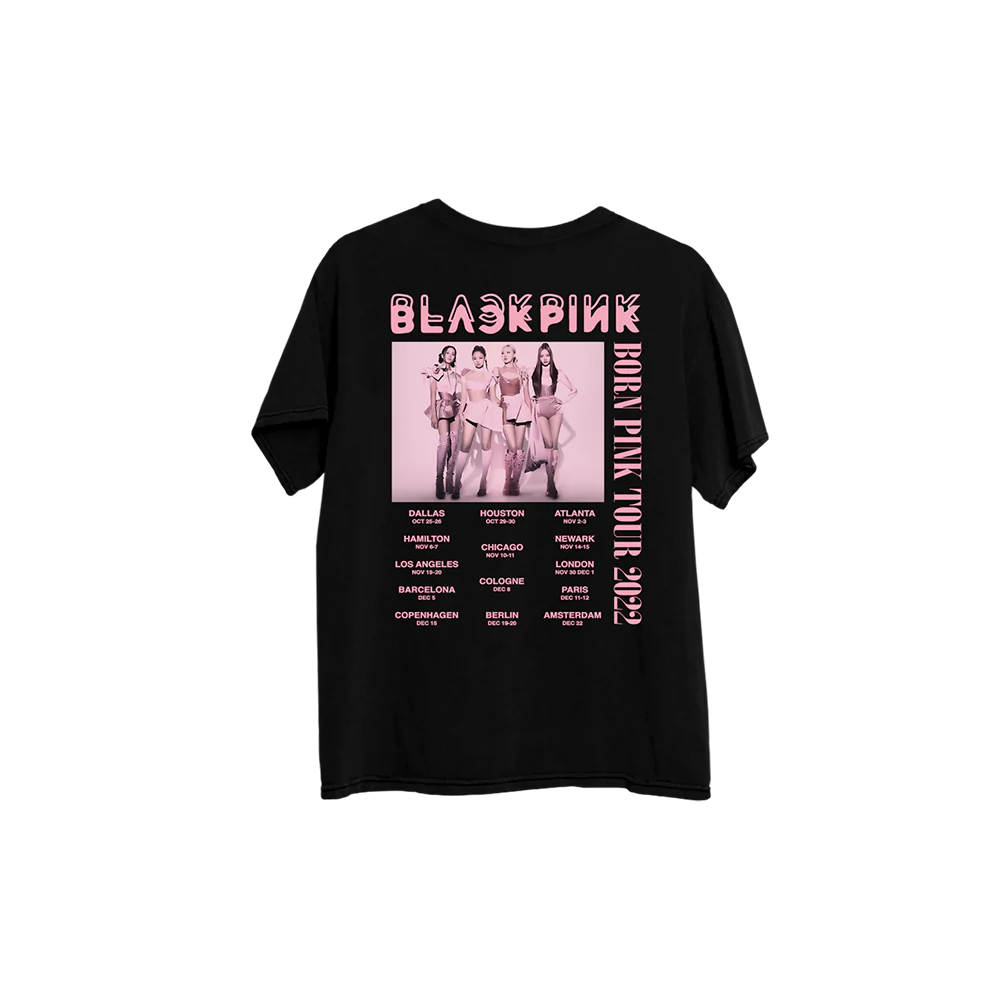 BLACKPINK BORN PINK Tour Playera Photo Box Fall