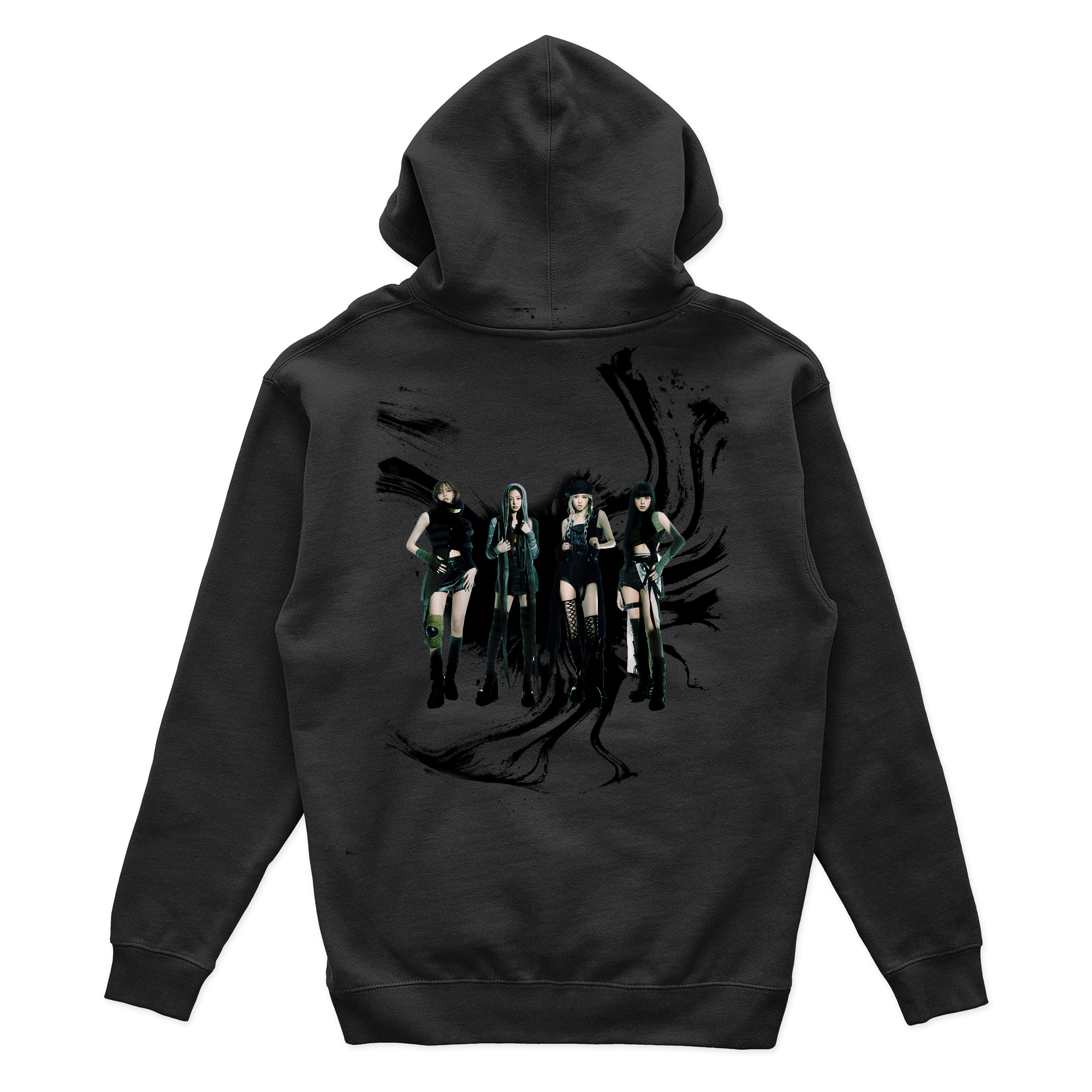 BLACKPINK BORN PINK Pink Venom Oil Hoodie