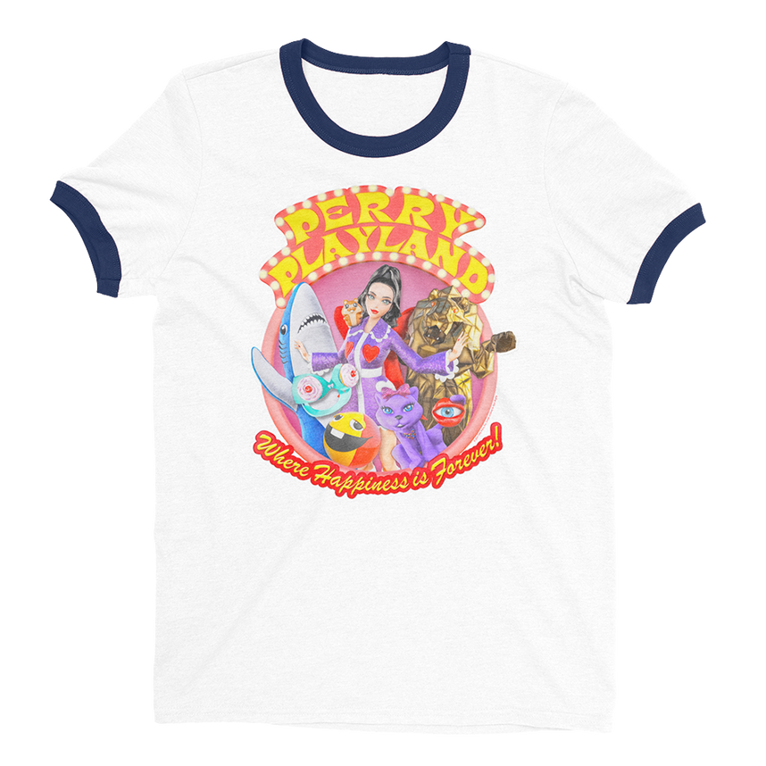 Katy Perry Play Playera Playland Ringer