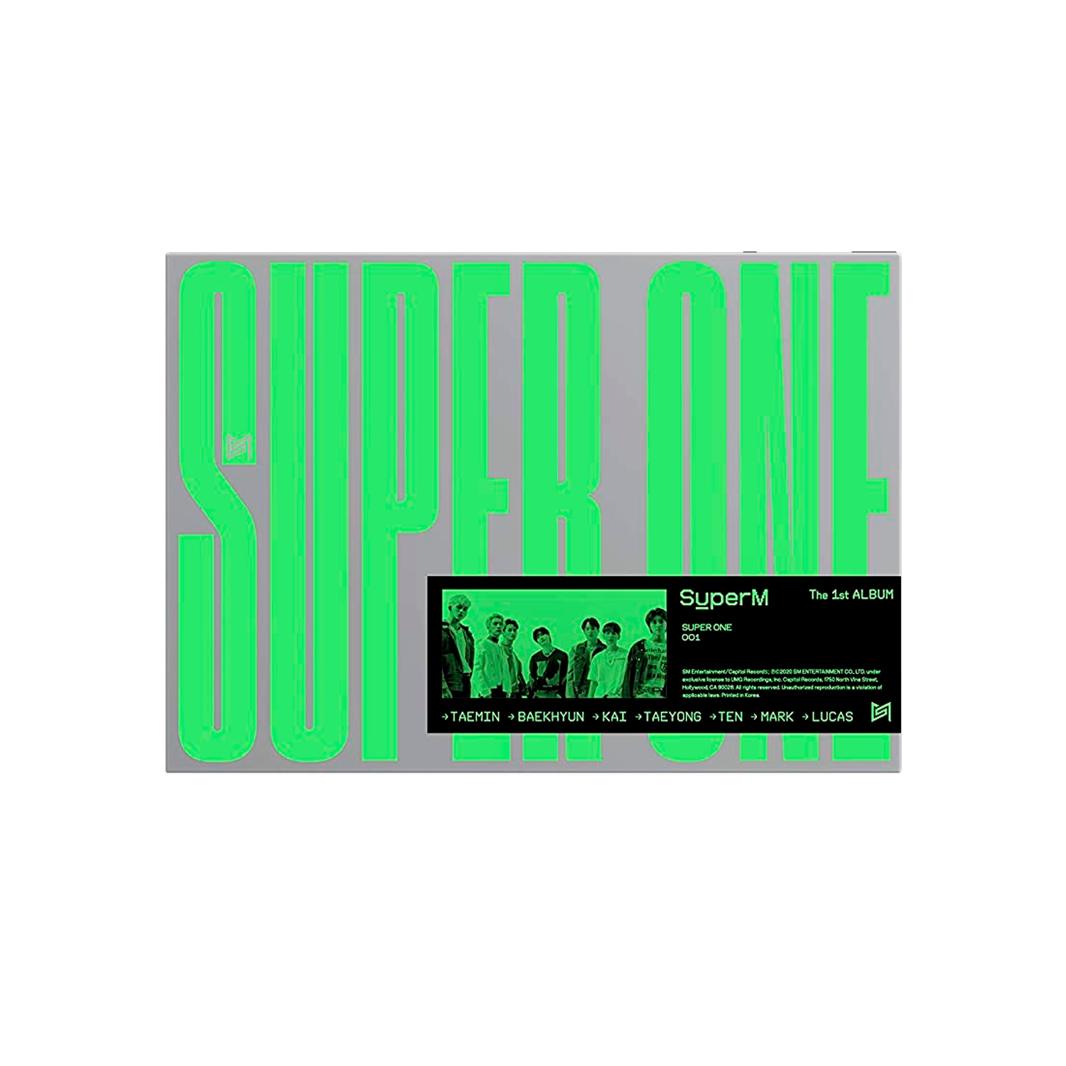 SuperM The 1st Album Super One (One Ver.)